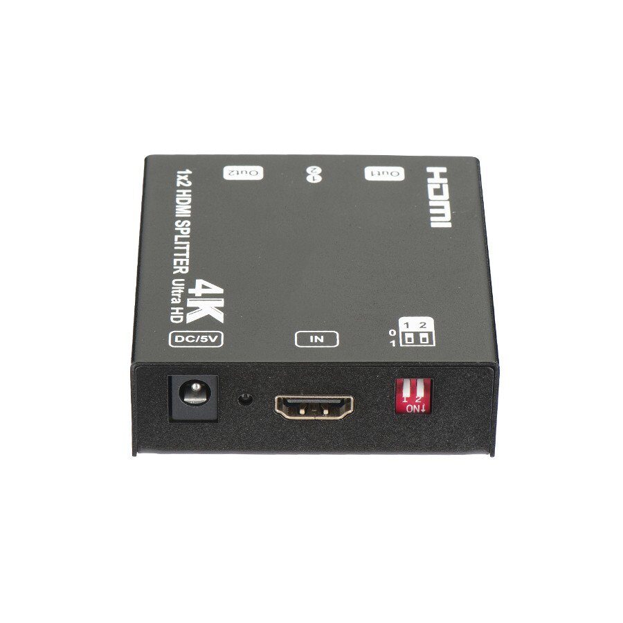 splitter - extender HDMI 4K @60Hz (YUV 4:2:0), 10,2 Gb/s, LPCM 7.1, Dolby TrueHD, Dolby digital Plus DTS-HD Master Audio.