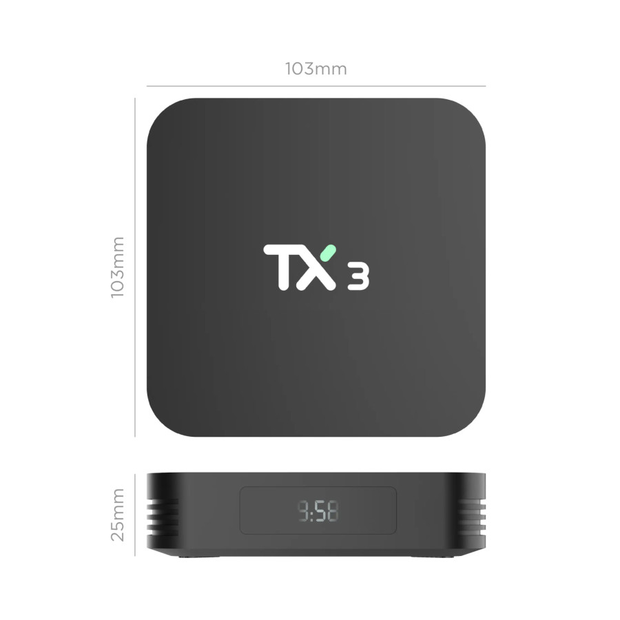 TX3 dimensions