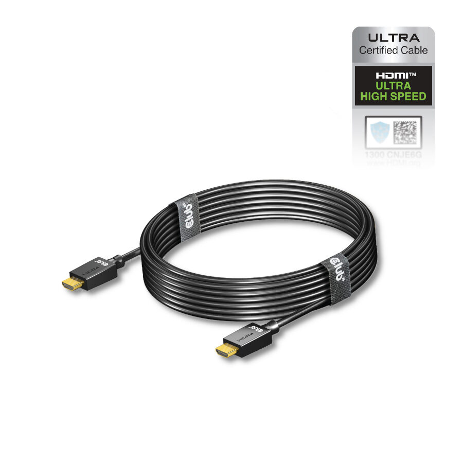 CAC-1375 Kabel HDMI 2.1 8K 60Hz 4K 120Hz Ultra High Speed Certyfikowany 5m