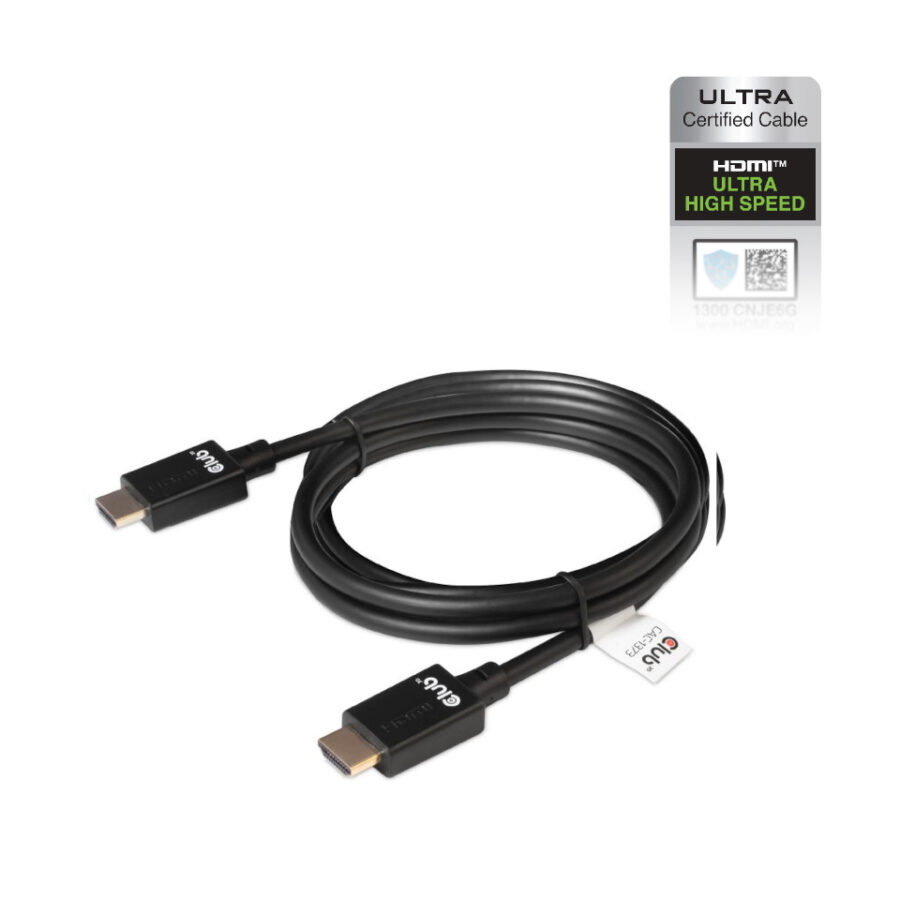 CAC-1373 Kabel HDMI 2.1 8K 60Hz 4K 120Hz Ultra High Speed Certyfikowany 3m