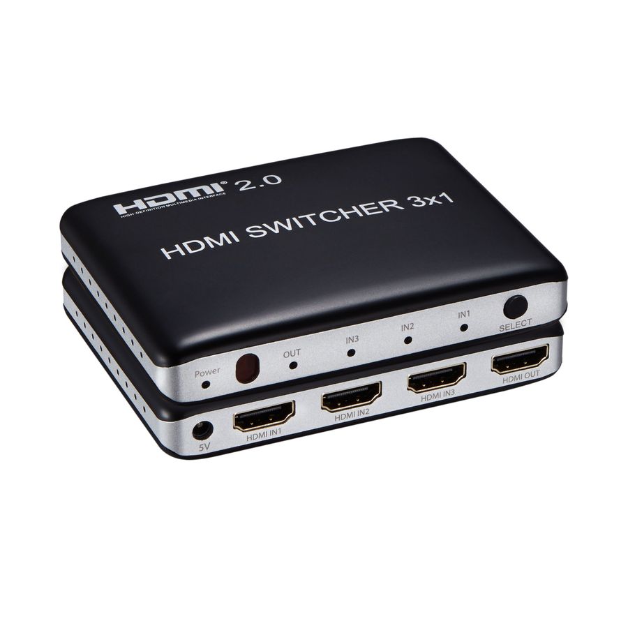 SFX HDSW3 V2.0 Przełącznik HDMI 2.0b 4K60 3×1