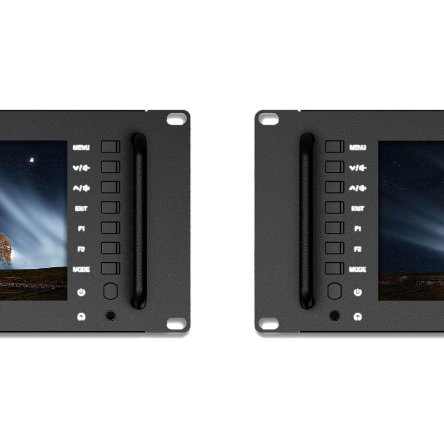 Feelworld D71 Plus podwójny monitor rackowy (19") 3HU 4K HDMI SDI 1920x1200IPS