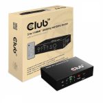 CSV-1381 Przełącznik HDMI 3x1 Switchbox HDMI 2.1 UHD