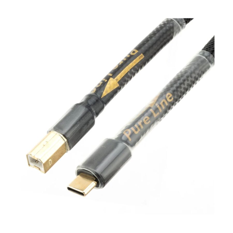 Canare L-4E6S HiFi USB DAC kabel USB-B do USB-C 1.2m