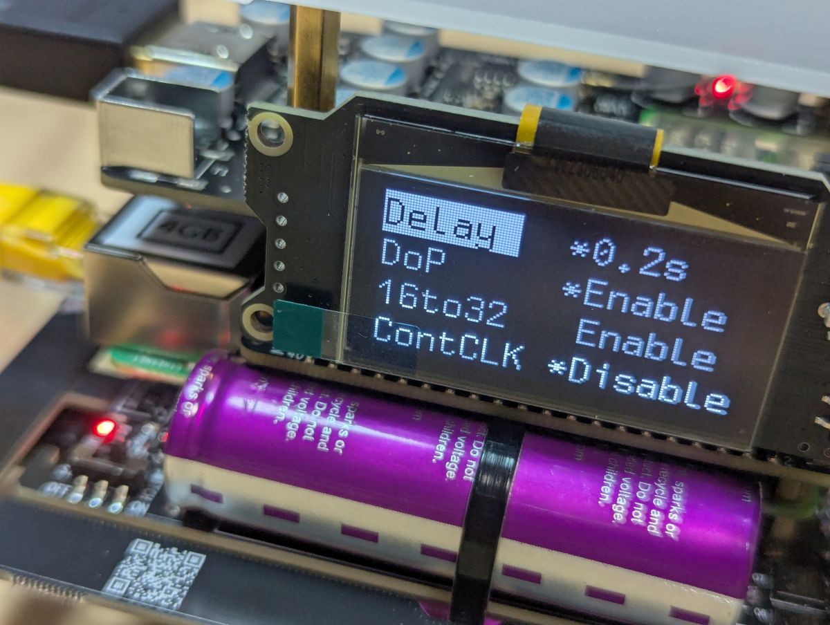 Streamer DIY - Transport I2S IAN CANADA HDMIPi Pro + Raspberry Pi + FifoPi Q7 II + MonitorPi Pro + PurePi II - obrazek 9