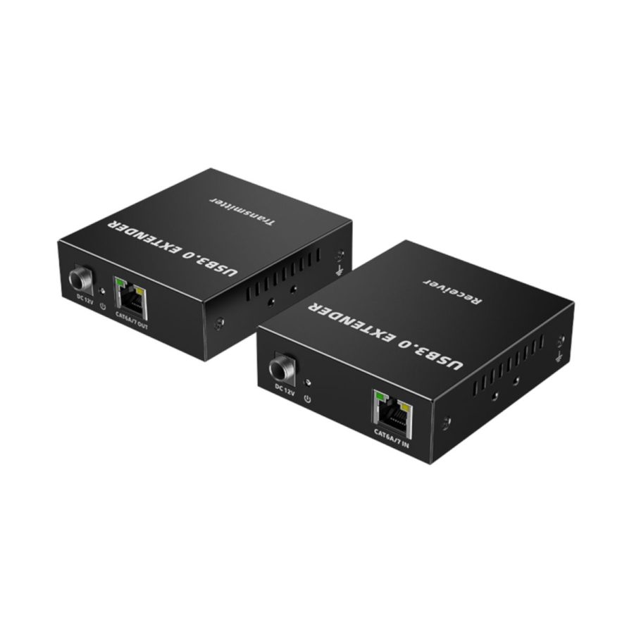 LKV300USB Extender przedłużacz 4-portowy USB 3.0 Super Speed na skrętkę do 100m - obrazek 4