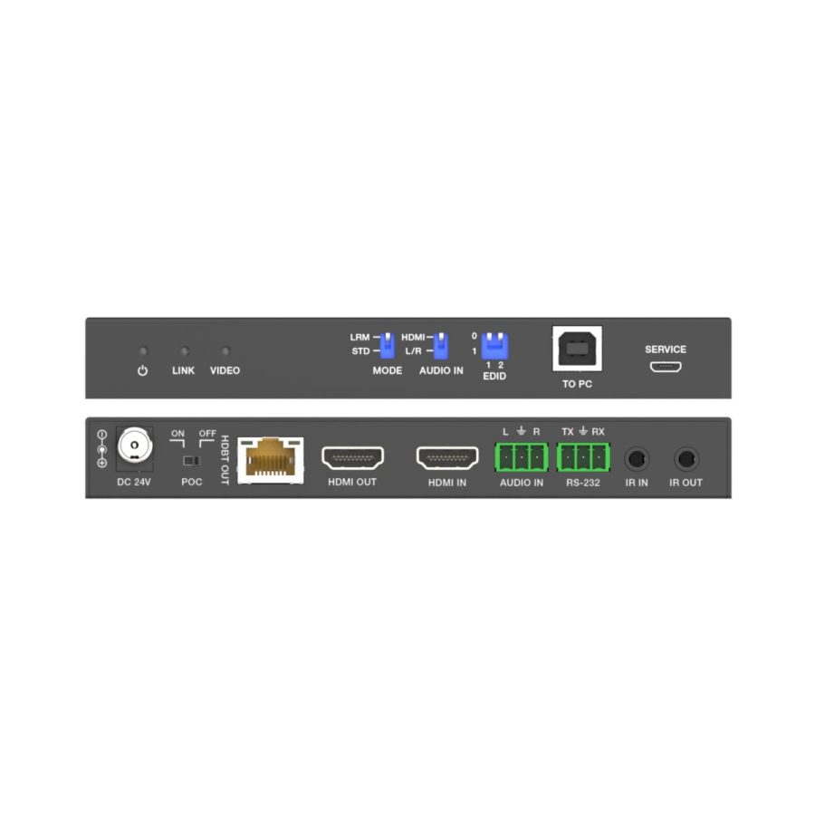 HDP-EHB100CN Extender HDMI HDBaseT 2.0 CAT5e/6 do 150m - obrazek 4