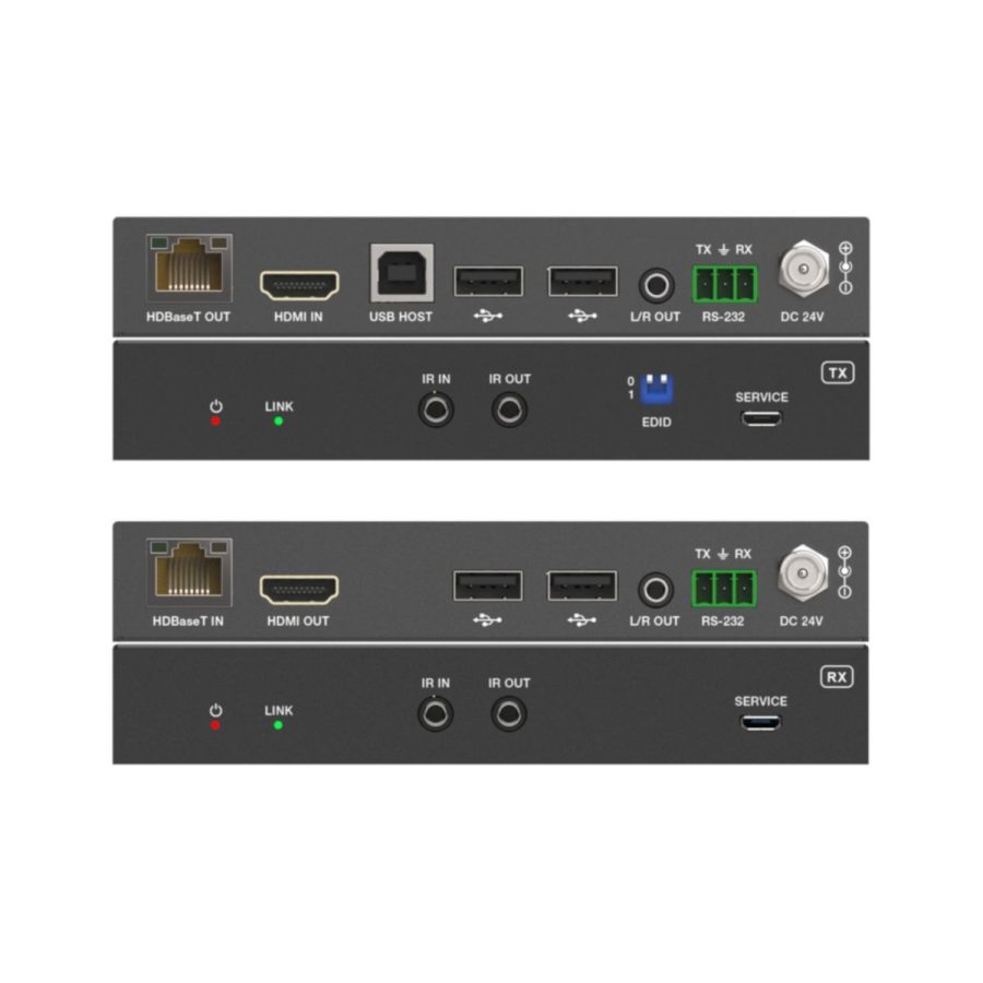 HDC-EHB70U3K Extender HDBaseT 3.0 4K60 (70 m/USB) - obrazek 4