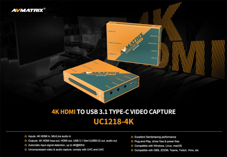 AVMatrix UC1218-4K - baner 01