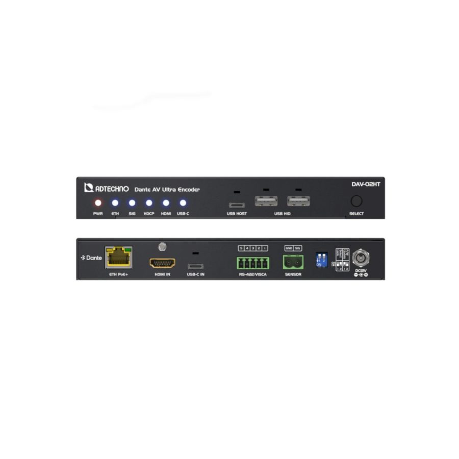 Dante Ultra DAV-02 USB-C & HDMI - Dante AV Ultra Colibri - obrazek 3