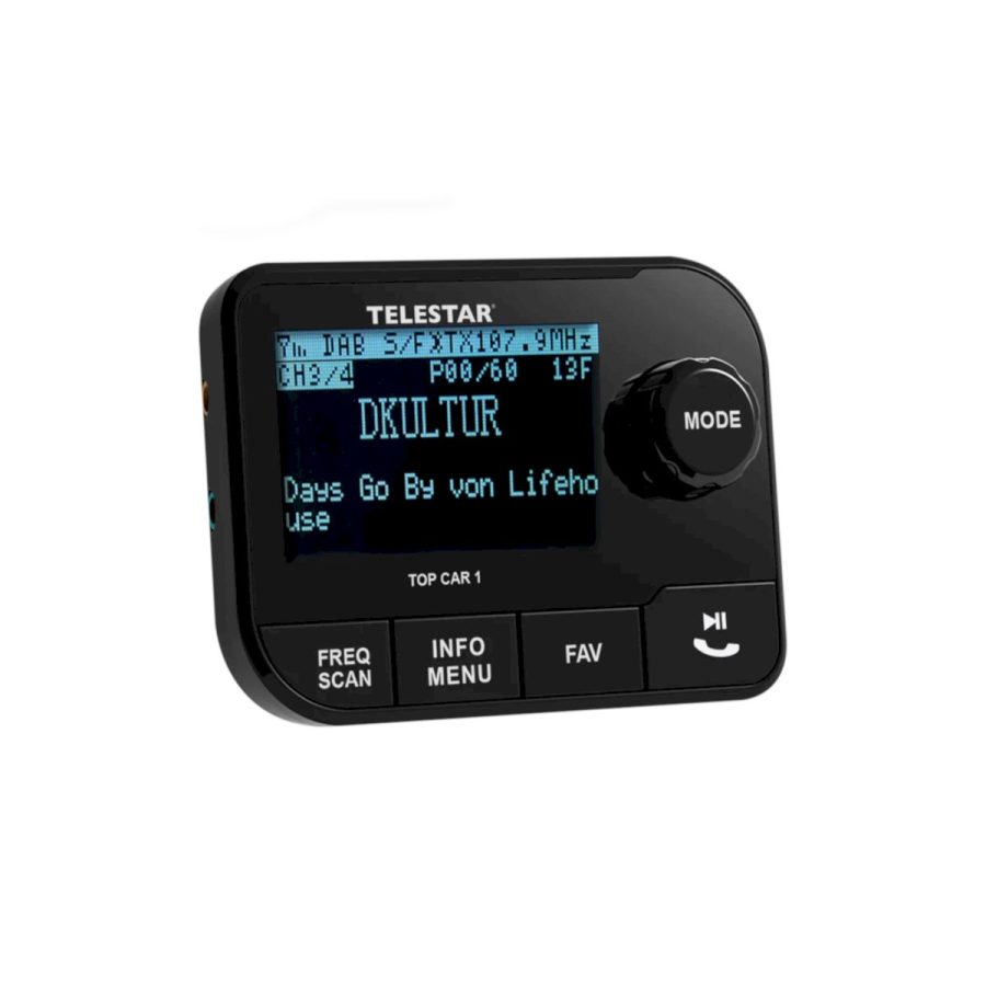 Adapter samochodowy Top Car DAB+ Bluetooth