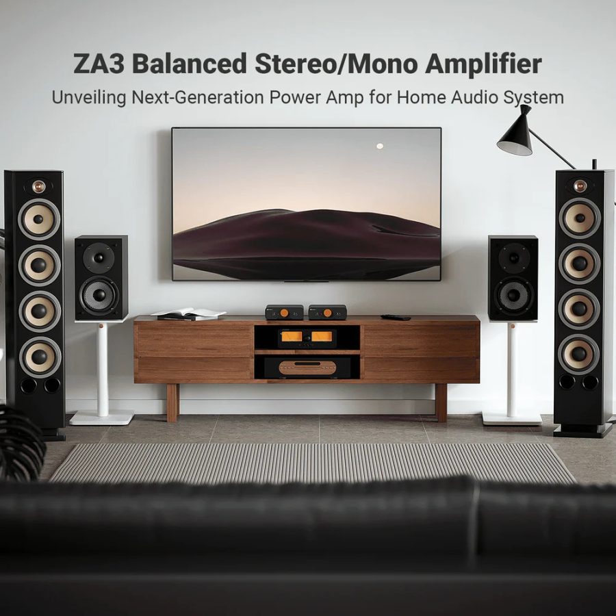 Fosi Audio ZA3 Symetryczny Wzmacniacz Mono / Stereo klasy D - obrazek 5