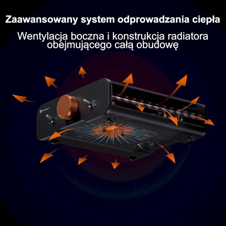 Fosi Audio ZA3 Symetryczny Wzmacniacz Mono / Stereo klasy D - obrazek 6