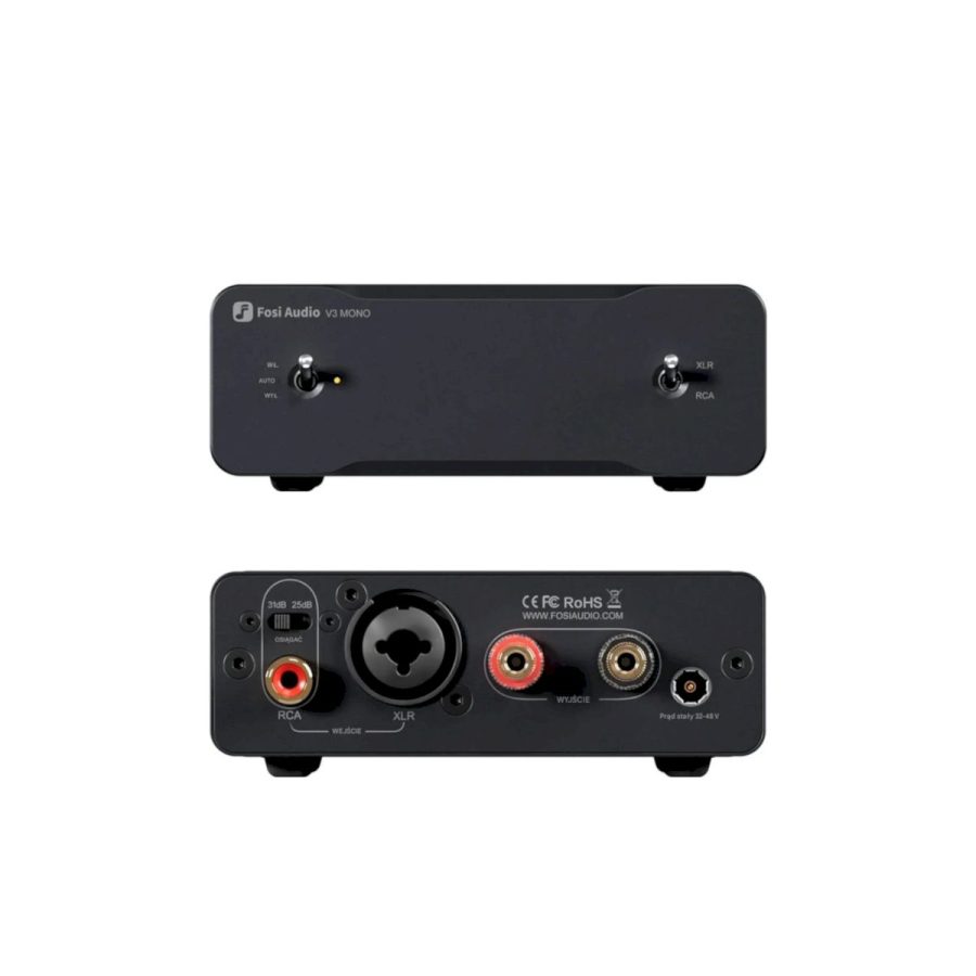 Fosi Audio V3 Mono wzmacniacz mocy 240W 4Ω