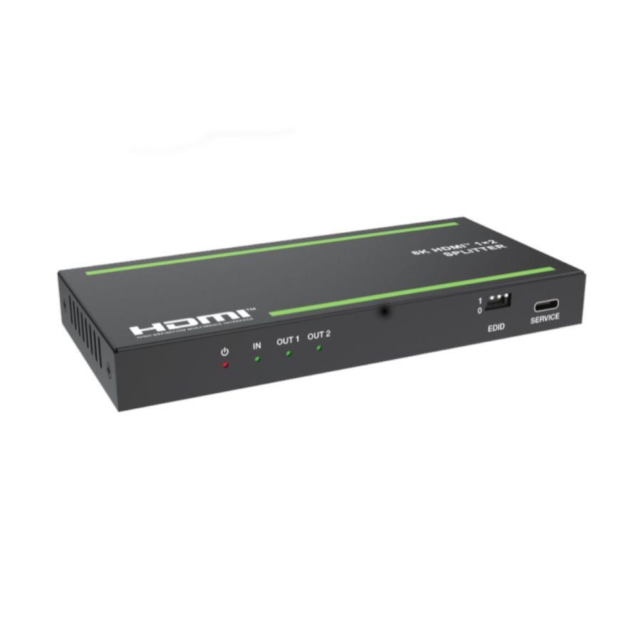 HDC-SPC12A2 Rozdzielacz 1×2 8K HDMI z audio