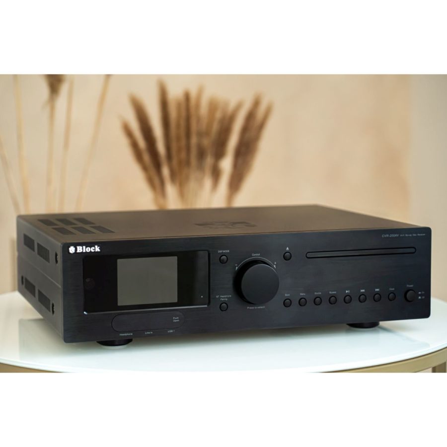 AudioBlock CVR-200 AV Amplituner Radio internetowe Blu-ray 7.1 AV 7 x 100W - obrazek 4
