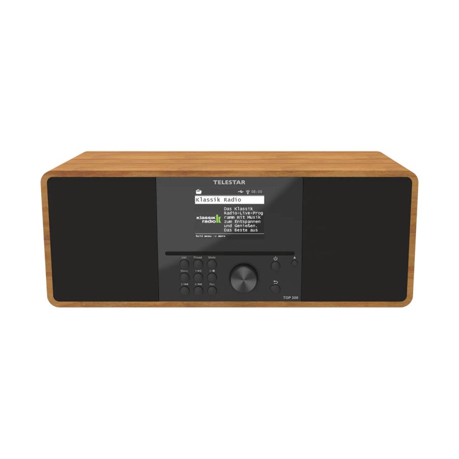 Telestar TOP300 holz - front