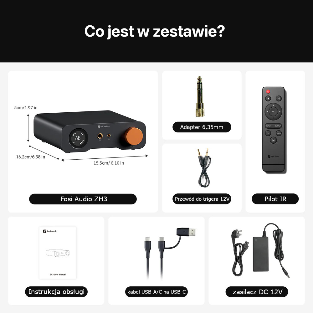 Fosi Audio ZH3 - content