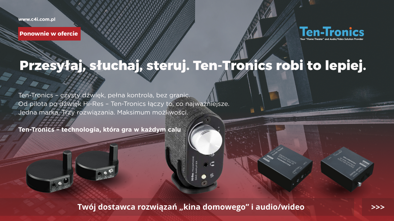 Przesyłaj, słuchaj, steruj. Ten-Tronics robi to lepiej