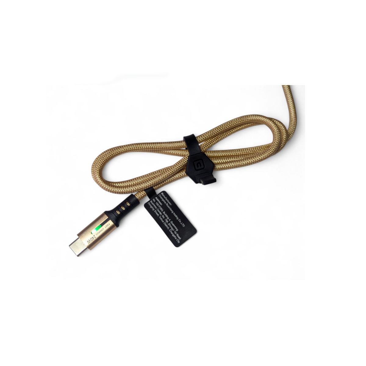 TZLRXL Kabel USB-C 1m 40Gb/s 8K 60Hz Thunderbolt 3/4 Przesyłanie Danych Szybkie Ładowanie 240W - obrazek 3