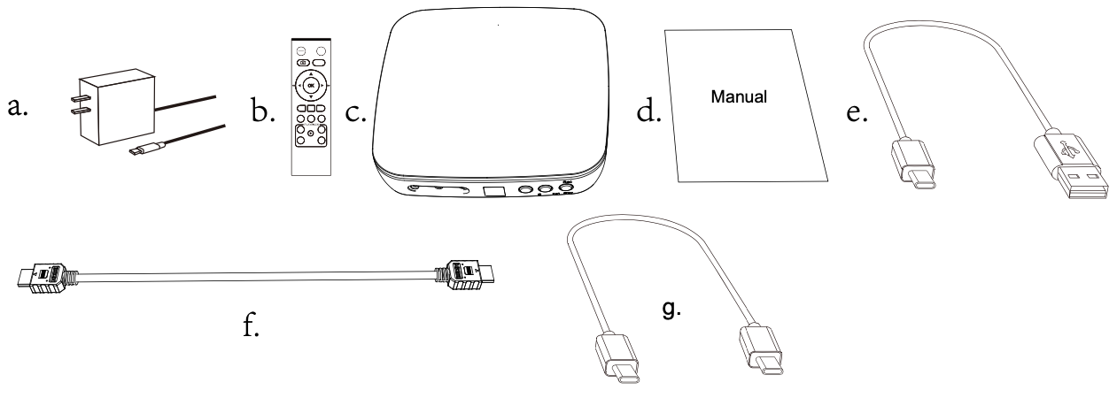 U600 package content