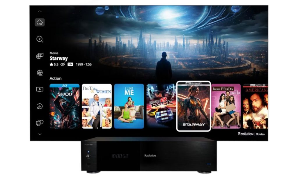R_volution PlayerPro 8K TV