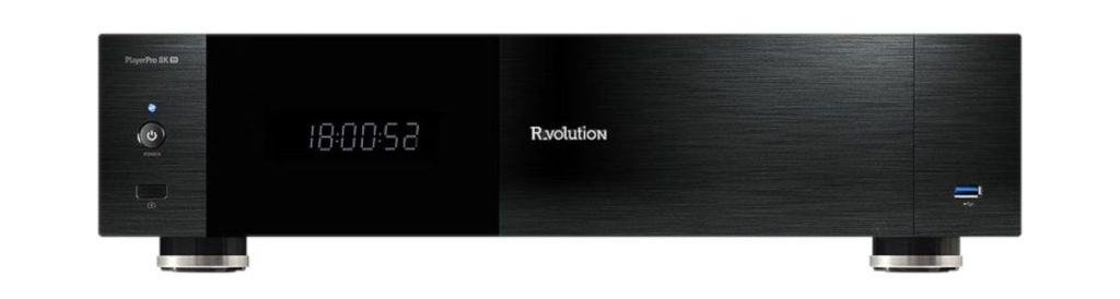 R_volution PlayerPro 8K TV