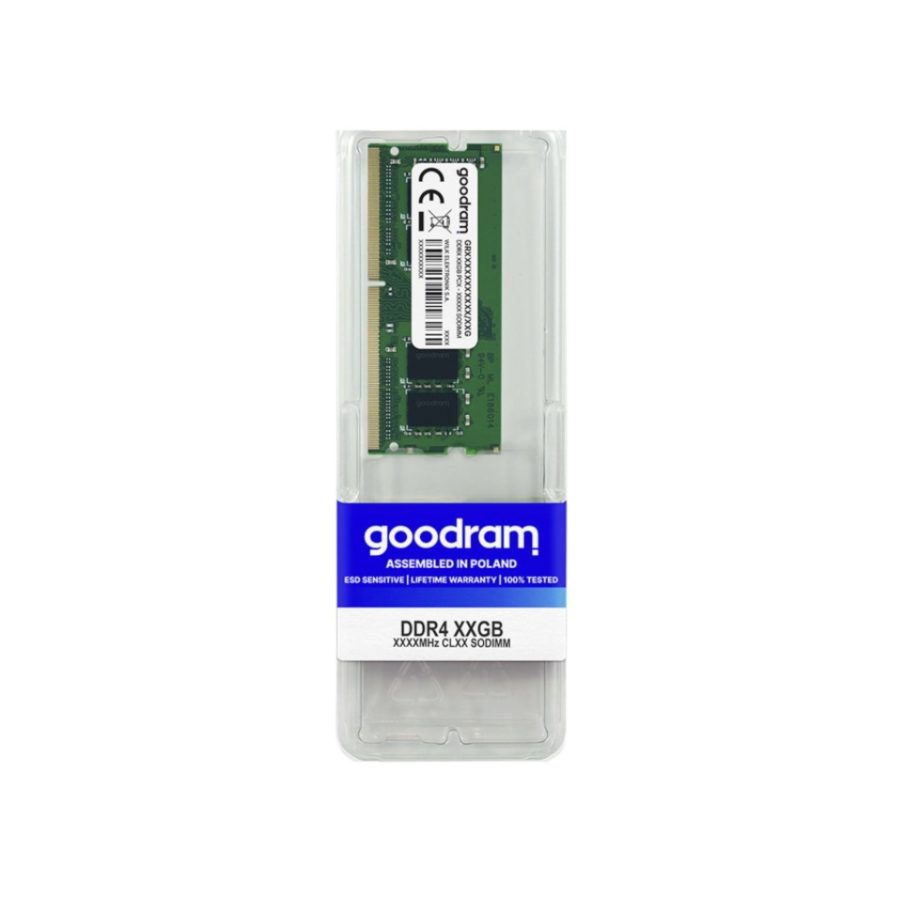 Pamięć RAM Goodram 16GB DDR4 SODIMM 3200MHz CL22 GR3200S464L22/16G