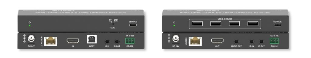 HDC-EHC100HU2 – Extender HDMI HDBaseT 8K60 / 4K144Hz 100m z USB 2.0