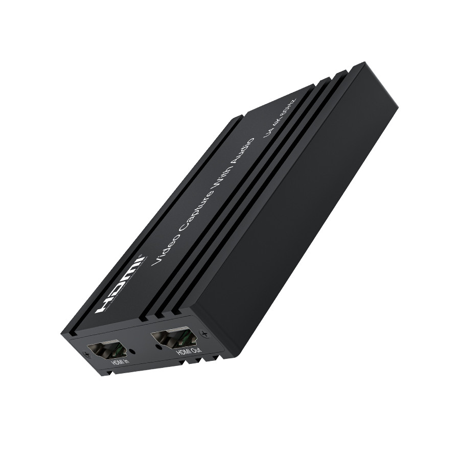SFX HDVC15 Grabber HDMI na USB-C 3.0 4K 60Hz z wyjściem audio i HDMI loop - obrazek 4