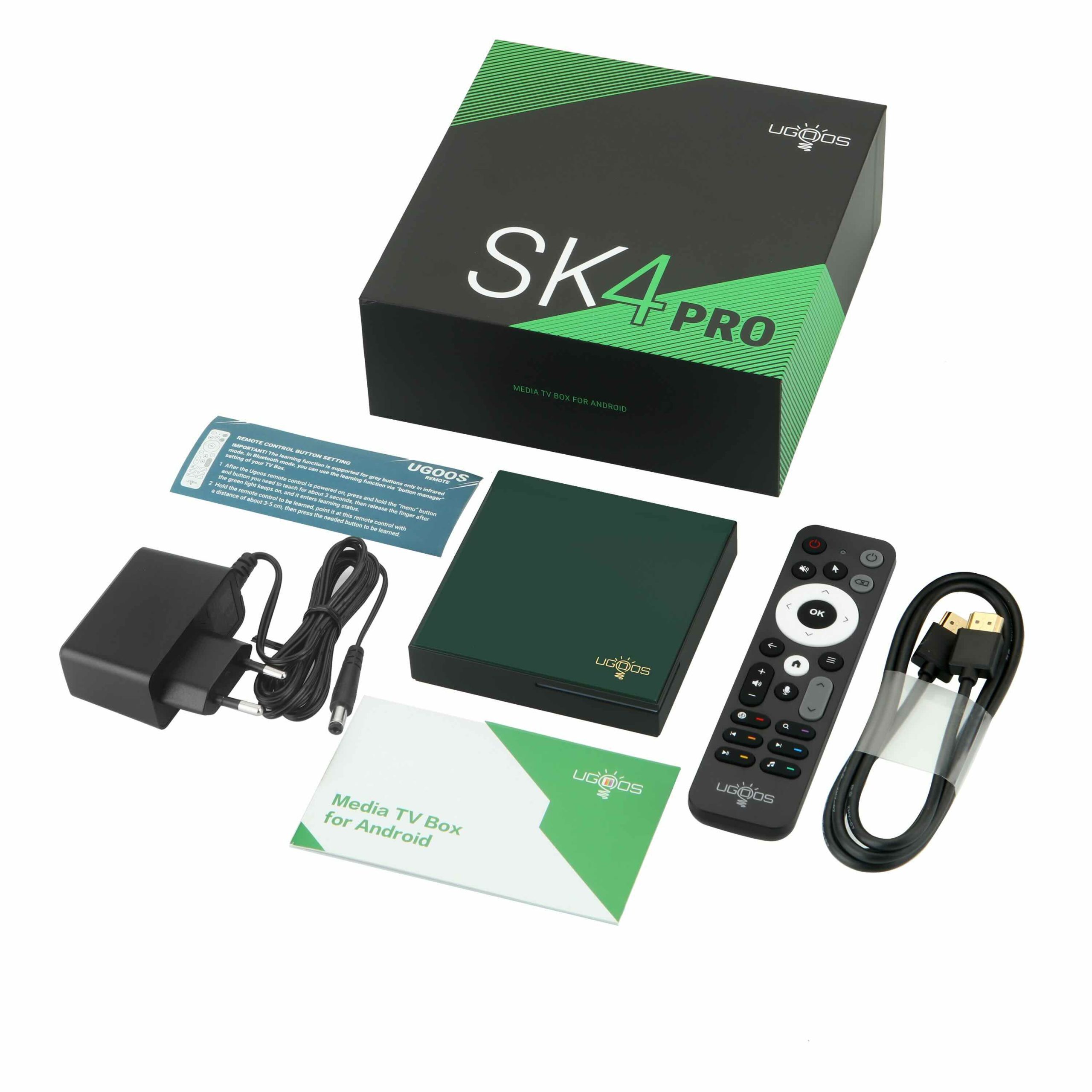 Ugoos SK4 Pro - package content