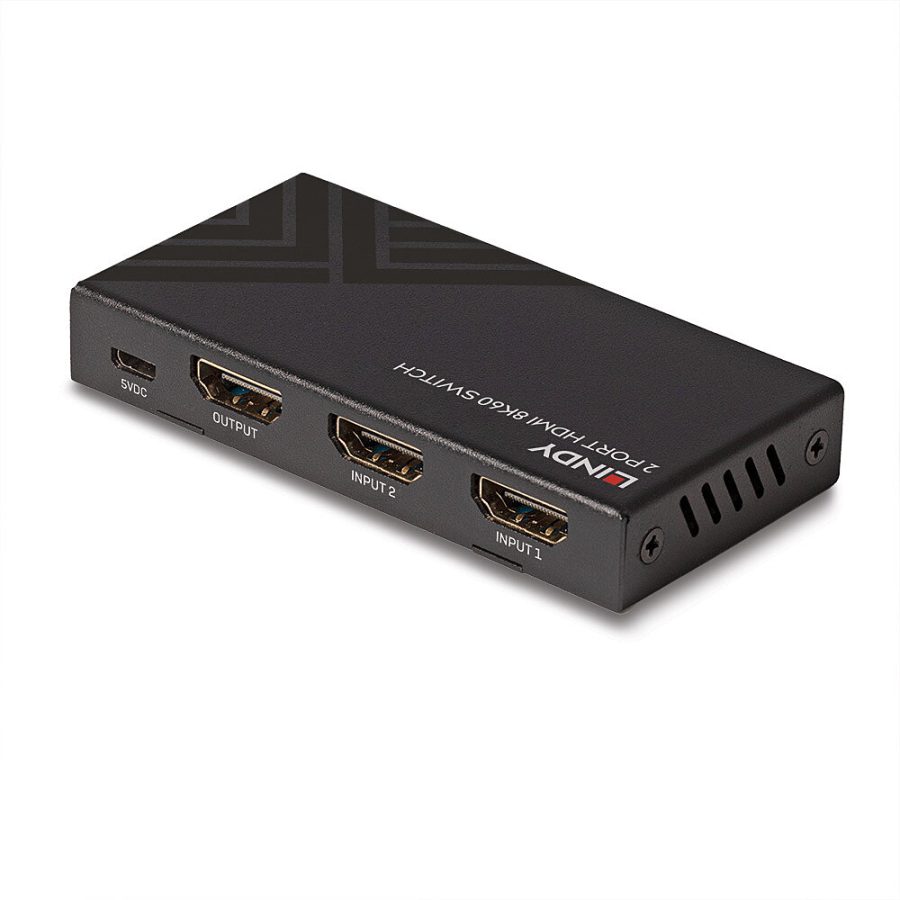 Przełącznik HDMI 2x1 LINDY 38337