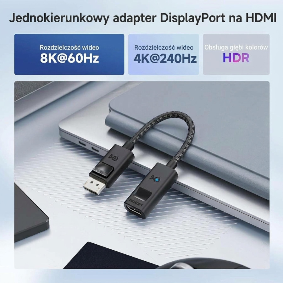 Cable Matters adapter DP na HDMI - baner 01